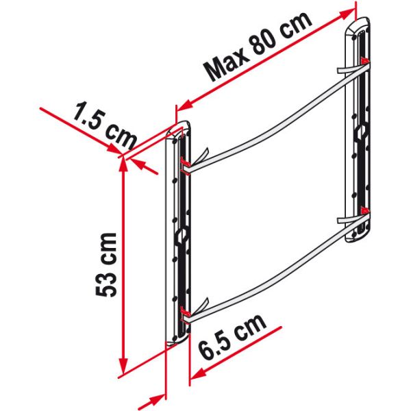 Heckgaragenbefestigungssystem Cargo Strap