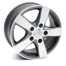 Aluminiumfelge für Fiat Ducato, anthracite polished matt