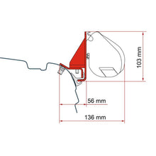 Markisenadapter Kit Combi Rail Bracket – Brandrup für Markise F35 pro
