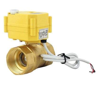 Kugelhahnventil – elektrisch – fernsteuerbar, 1¼" | Durchfluss: 490 mm²