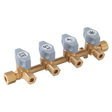 Verteilerblock Marine, RVS 8 x 2 x RVS 8