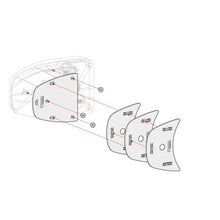 Abstandshalter Kit Spacer Safe Door