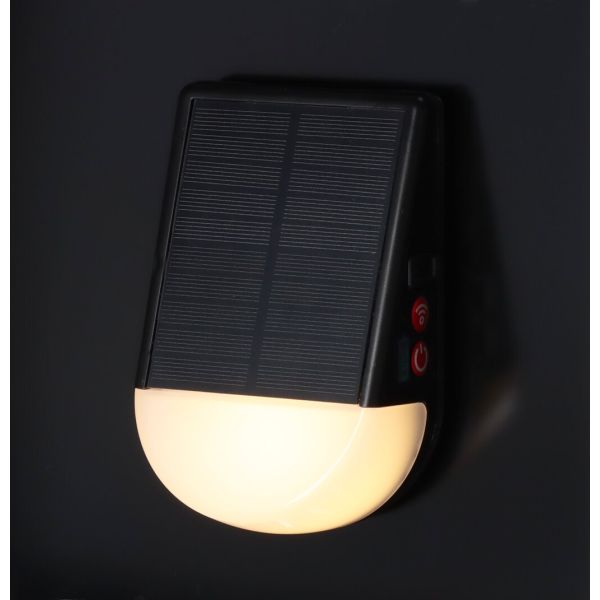 Akku-Outdoor-Solarlampe KL 300 AS mit Bewegungsmelder