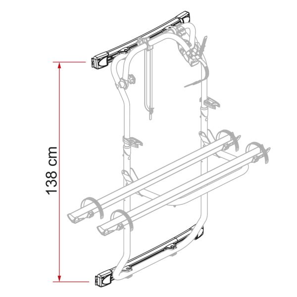 Kit Bar Carry-Bike DJ für VW Crafter Gen. 2