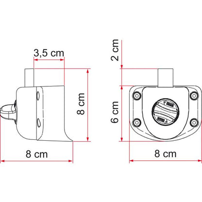 Innentürverriegelung Safe Door Guardian für Ford Transit Gen. 6