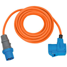Verlängerungskabel Camping CEE-CEE/Schuko, 1,5 m orange