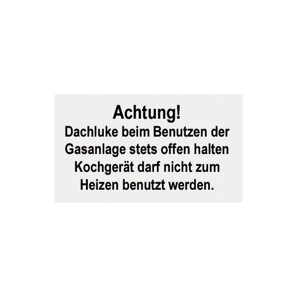 Gaswarnschild