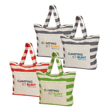 Einkaufstasche Beach Camping ist bunt