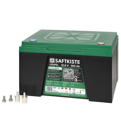 Lithium Batterie, Batteriepole oben, 200 Ah