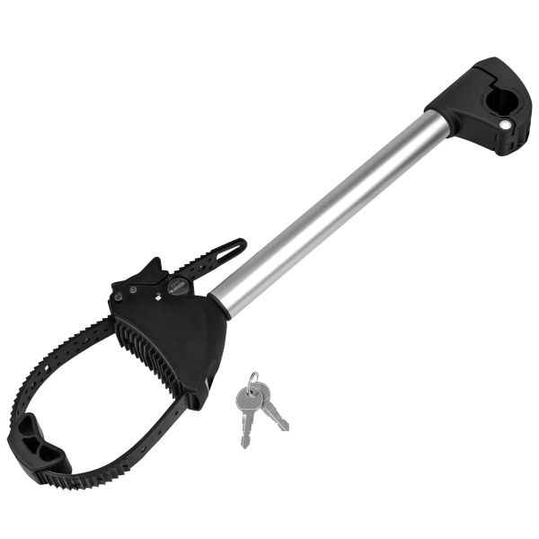 Strap-Rahmenhalter, kurz, abnehmbar, silber