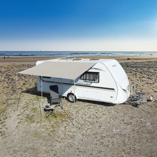 Sonnendach Playa grau, 200 cm