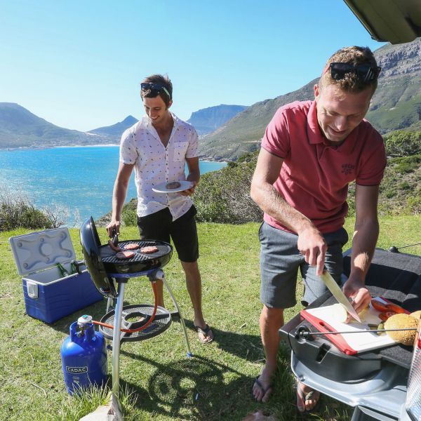 Gasgrill Carri Chef 50 BBQ/Plancha, 50 mbar