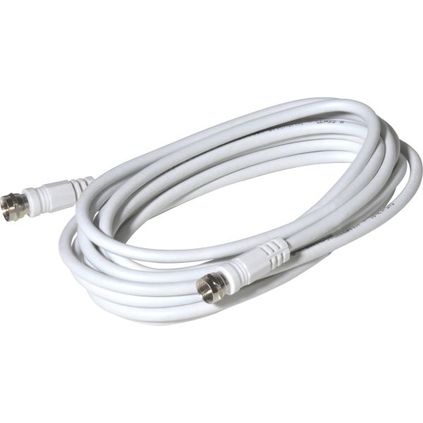 Sat-Kabel mit F-Steckern, 2,50 m