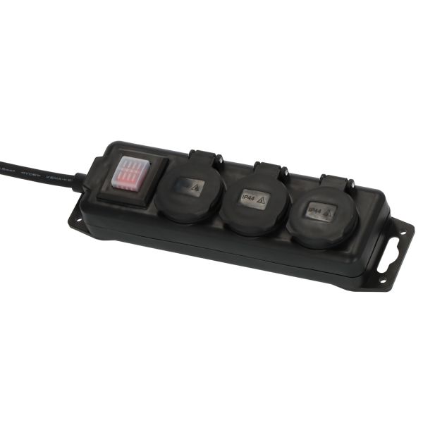 Mehrfachsteckdose 3-fach, IP44