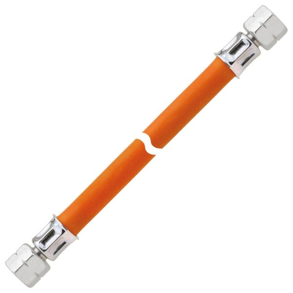 Gas-Hochdruckschlauchleitung 10 bar bds. G 1/4 LH-ÜM x 400