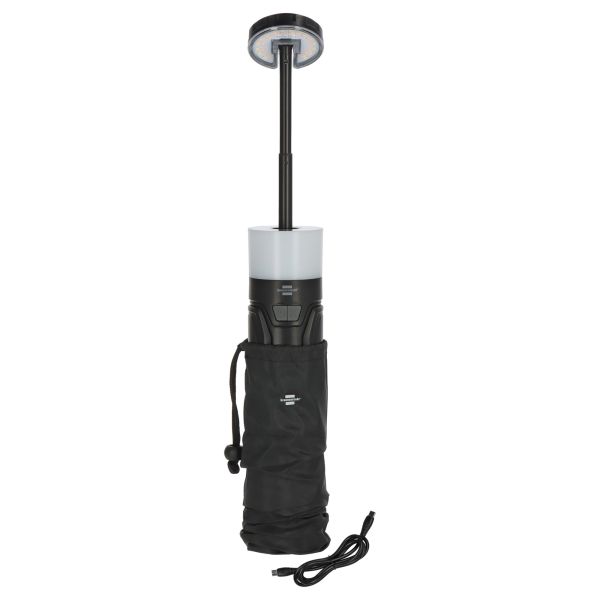 Multifunktionale Teleskop-Campinglampe UL 300 AT mit Akku