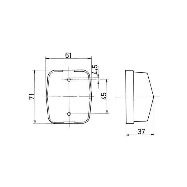 Begrenzungsleuchte PL 115