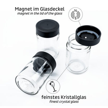 Magnetgläser Feinkost CLASSY