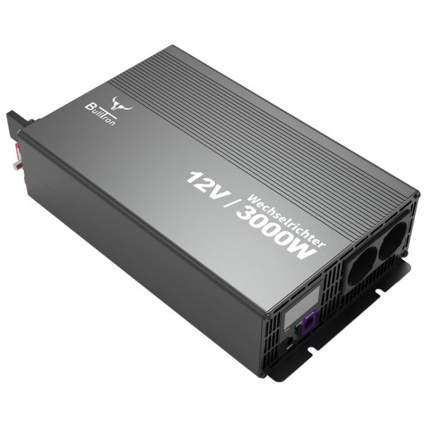 Wechselrichter 1000 W ohne Netzvorrangschaltung mit Display