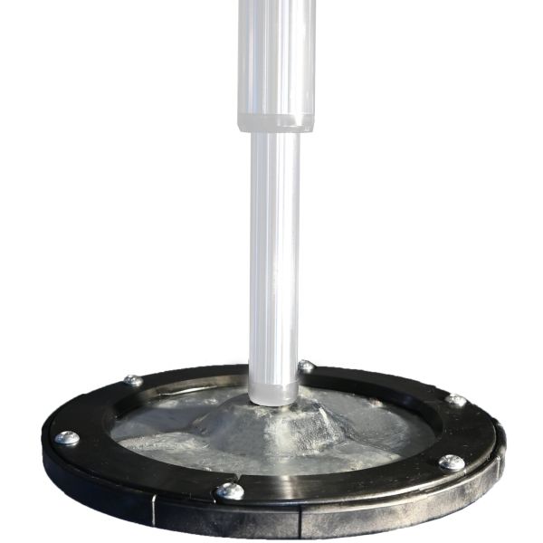 Stützenteller und -Schoner für hydraulisches Stützensystem LevelC, ø 27 cm, 2 Stück