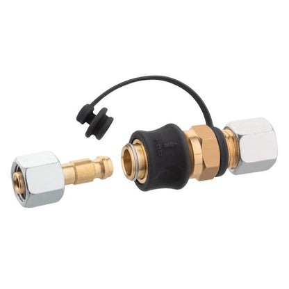 Steckkupplung Set Typ SKU-QR, G 1/4 LH-KN x SKU und 2 x STN x G 1/4 LH-ÜM