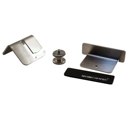 Einbruchschutz für Fenster für Dometic/Polyvision rahmenlos, silber, S