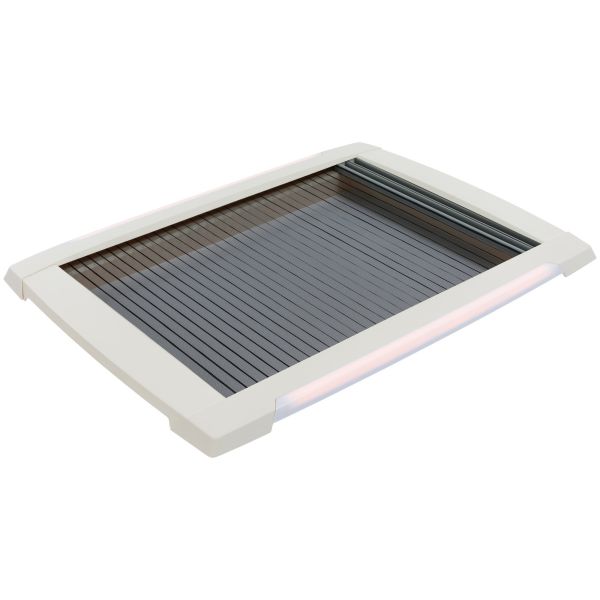 Innenrahmen MPK Dachhauben LED 700 x 500 mm, signalweiß