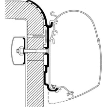 Adapter für Bürstner zu TO Serie 5 und 8, 3 m