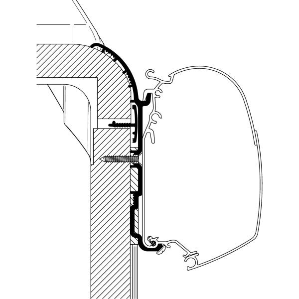 Adapter für Bürstner Ixeo T680 für TO Serie 5 und 8