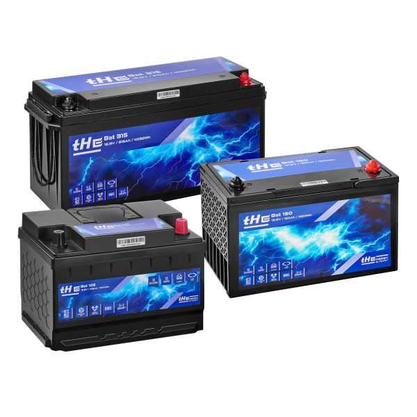 Lithium Batterie LiFePO₄ tHE Bat 105, 12,8 V, 105 Ah