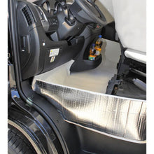 Fußraumisolierung Wannenform für Fiat Ducato X290, hellgrau