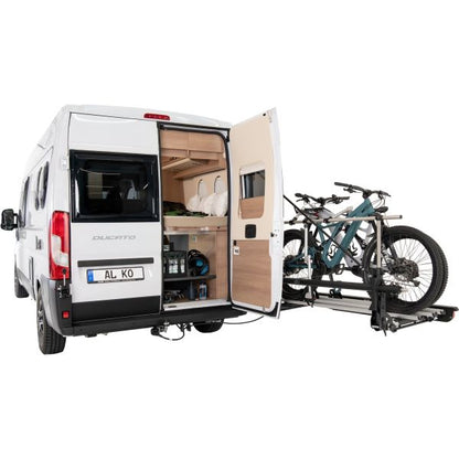 Fahrradträger Trigo Van mit 3 schmalen Schienen für Fiat Ducato
