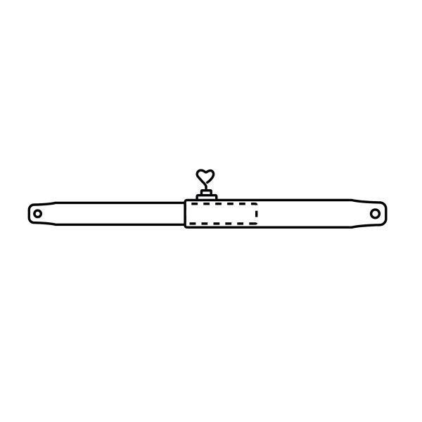 Spann- und Firststab, 150 cm, 90 cm