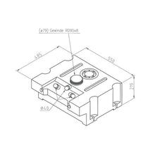 Frischwassertank 45 Typ SM 108045