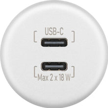 Einbauladegerät Dual USB-C 18 W