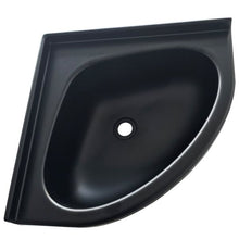 Eckwaschbecken, 350 x 250 mm