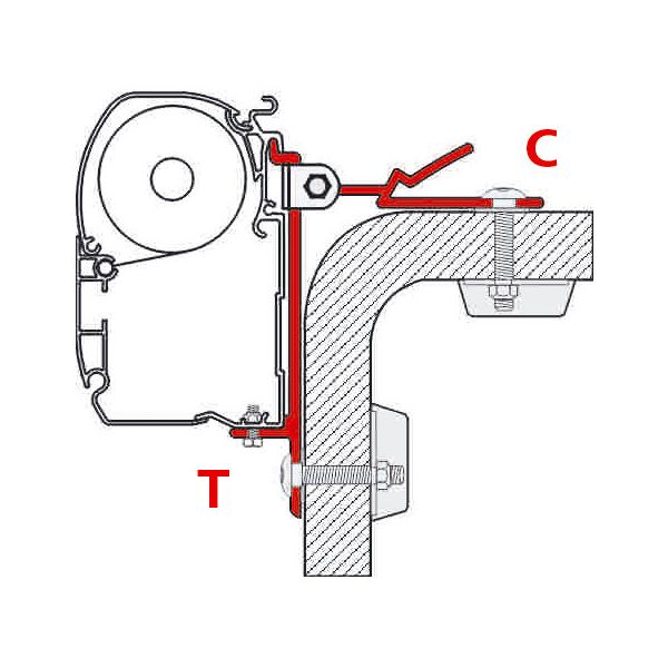 Markisenadapter C-Adapter