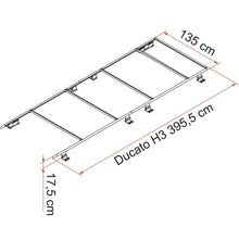 Dachreling Roof Rail Ducato H3