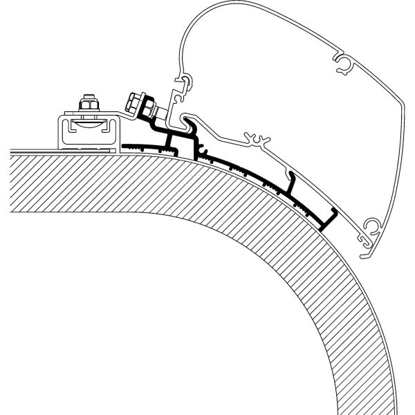 Adapter für Rapido Distinction zu TO Serie 6 und 9