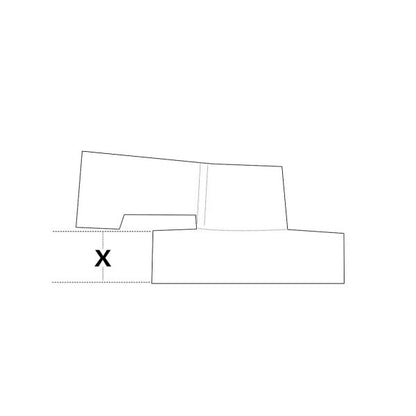 Türverbindungsriegel, 5 mm