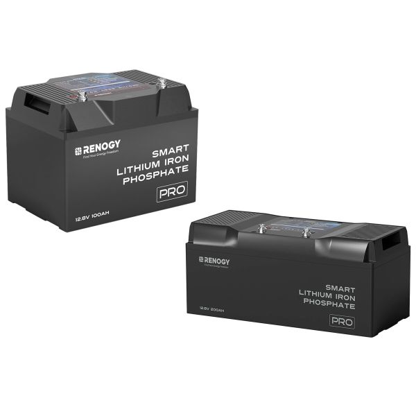 Lithium Batterie LiFePO4 Pro mit Bluetooth und Selbstheizung 100 Ah