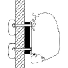 Adapter-Set Adapter-Set Dethleffs Globebus für TO Serie 5003 und 5200, 3,50 m