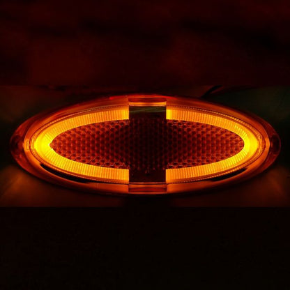 Markierungsleuchte oval, orange