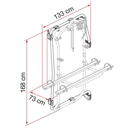 Kit Frame Carry-Bike Frame für VW Crafter Gen. 2