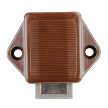Aufschraub-Riegelschloss Push-Lock Mini, silber