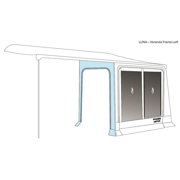 Verandarahmen für Luna Plus