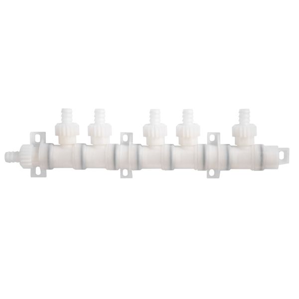 Verteilerblock 5-fach mit Muttern