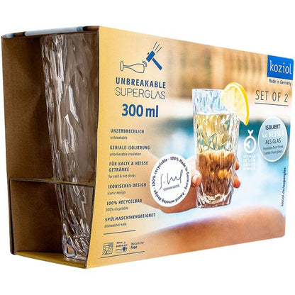 Trinkglas Superglas CLUB, Bierglas 500 ml, 2er-Set