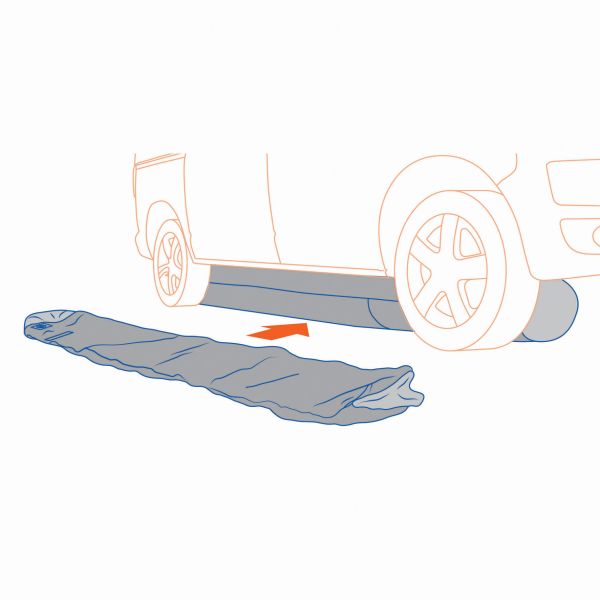 Bodenschürze GT Seal Tube, 400 cm