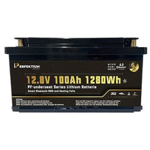 Lithium Batterie PF-Underseat-12 mit Heizung, 100 Ah